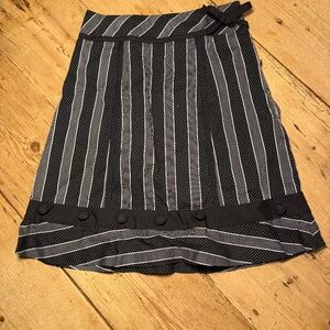 Elevenses Vintage Anthropologie Striped Skirt